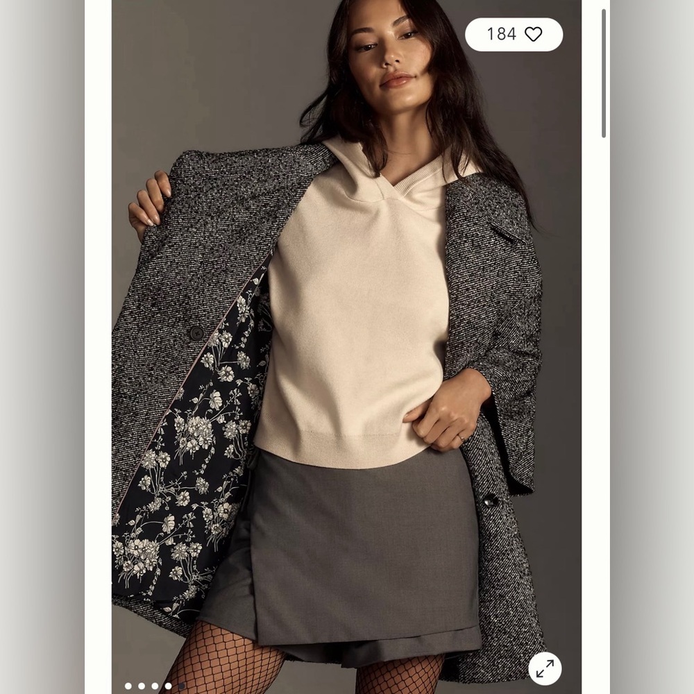 Anthropologie Femme Peacoat - Picture 3 of 7